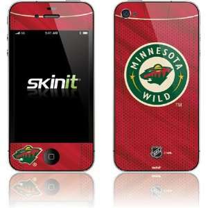  Minnesota Wild Home Jersey skin for Apple iPhone 4 / 4S 