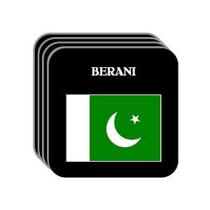  Pakistan   BERANI Set of 4 Mini Mousepad Coasters 