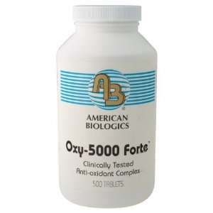  American Biologics   Oxy 5000 Forte 500 tabs Health 