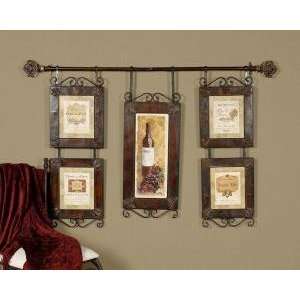  Uttermost Wine Collage Wall Art