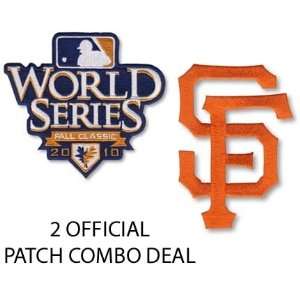 San Francisco Giants Combo 2010 World Series and SF Logo Jersey 