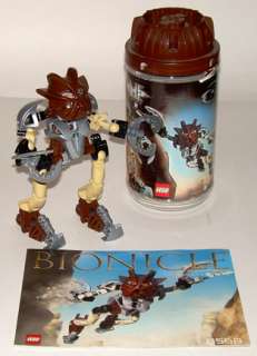 Lego Bionicle Toa Pohatu Nuva (8568)(2002) Complete with Box 