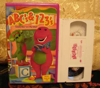 Barney - Now I Know My ABCs (DVD, 2004) for sale online