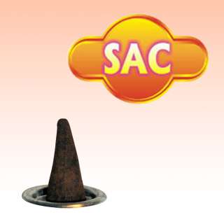 Assorted Fragrances   SAC Incense Cones 95% Natural  Sandesh Agarbathi 