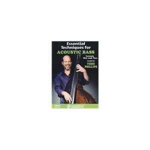   Techniques for Acoustic Bass   Two DVD Set Musical Instruments