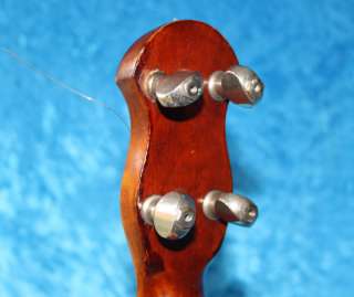   Cased The Merry Bright Uke Banjo Ukulele Banjolele Chrome resonator