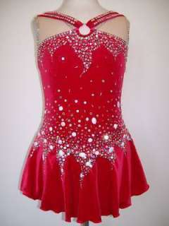 Competition Ice Figure Skating dress/Twirling Costume/Dance Outfit 