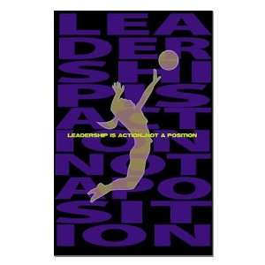  Volleyball Leadership Poster Sports Large Poster by 