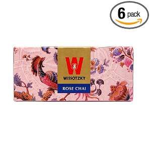 WISSOTZKY Rose Chai, 1.41 Ounce Boxes (Pack of 6)  Grocery 