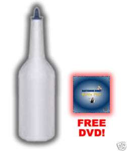 Bartending Flair Bottle & Free Bartender Flipping DVD  