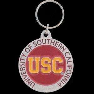 College Team Logo Key Ring   USC Trojans 