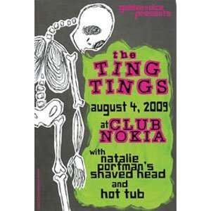  Ting Tings   Posters   Limited Concert Promo