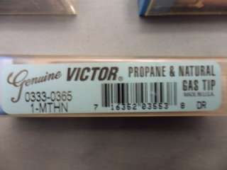 Victor 1 MTHN Propane and Natural Gas Torch Tips FREE S/H  