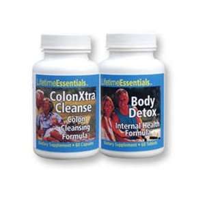 Colon Xtra Cleanse Body Detox Set (60 ct each) Health 