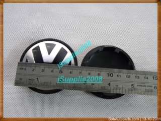 PCS Set 65mm Wheel Center Cap Badge Emblem For Volkswagen VW POLO 