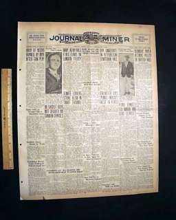   GROVE TX Texas NEGRO Lynching Sam Johnson 1930 Old Newspaper  