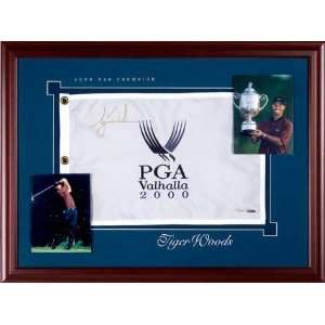  Tiger Woods Autographed/Hand Signed 31x25 2000 PGA Championship 