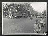 KNIL photo Convoy Girl Batavia Java Indonesia 1947  