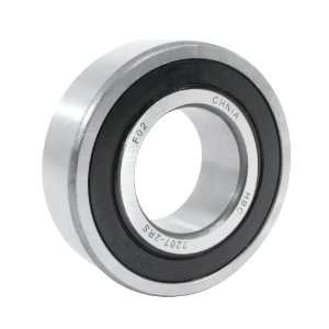 WJB 2207 2RS Self Aligning Ball Bearing, ABEC 1, Double Sealed, Steel 