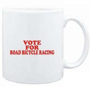   Mug White  VOTE FOR Road Bicycle Racing  Sports