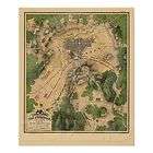 battle of gettysburg pa panoramic map 1863 23 x28 po