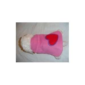 Dog Reversible Fleece Coats Hearts 8