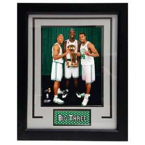  Boston Celtics Big 3 Championship Photograph in a 11 x 14 