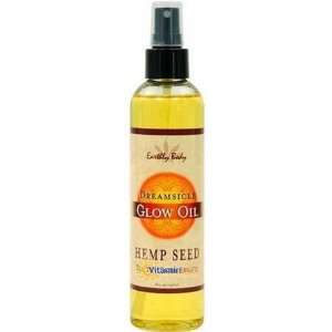 Glow Oil Massager Oil, All Natural Hemp Seed, Dreamsicle, From Earthly 