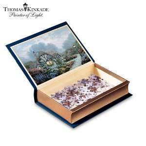  The Thomas Kinkade Library Of Fine Art Puzzle Collection 