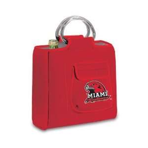  Miami Ohio Redhawks Milano Tote Bag (Red) Sports 