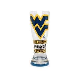  WVU Pilsner Glass by Wine Things