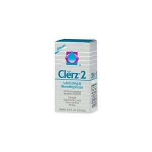  Clerz 2 Lubricating and Rewetting Drops   .5 fl oz Health 