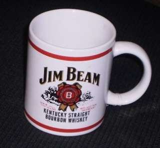 JIM BEAM COFFEE CUP   KENTUCKY STRAIGHT BOURBON WHISKEY   JIM BEAM MUG 