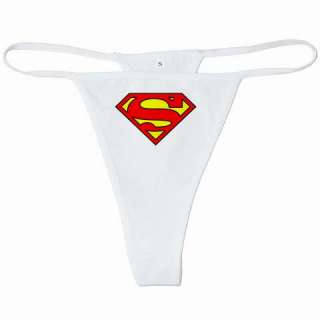 New* SUPERMAN LOGO Women Thong G string Underwear  