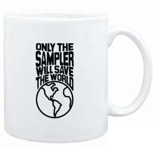  Mug White  Only the Sampler will save the world 