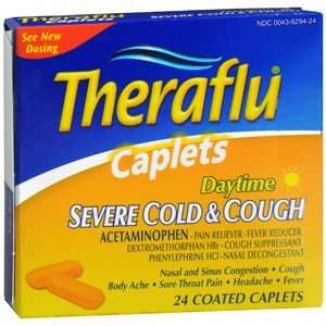  THERAFLU CAP DAY SEV COLD/COUG 24CP Health & Personal 
