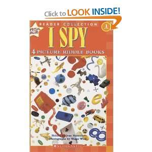  I Spy 4 Picture Riddle Books (School Reader Collection 