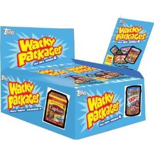 Wacky Packages Series 6 Sticker Box