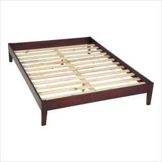   bed includes support slats in lieu of a box spring, providing a