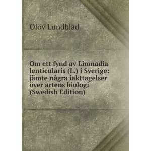   Ã¶ver artens biologi (Swedish Edition) Olov Lundblad Books