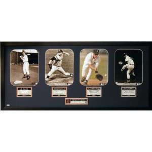  Detroit Tigers Legends Framed Dynasty Collage Sports 