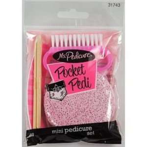  New   Ms. Pedicure Pocket Pedi mini pedicure set Case Pack 