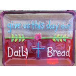  Daily Bread Platter (2011 2160 Glass Fusion)