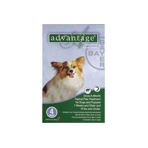  Advantage Flea Treatment Dog Green 0 10lb