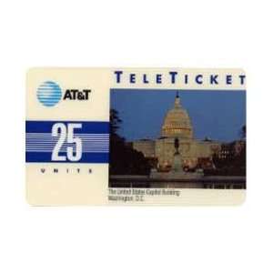 Collectible Phone Card 25u U.S. Capitol Building, Washington, D.C 