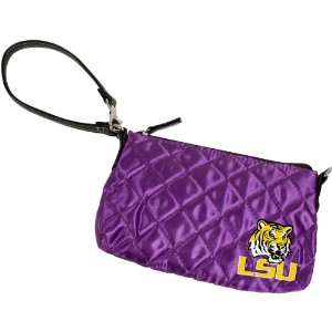  Little Earth Productions Lsu Tigers Quilted Wristlet 