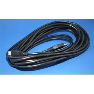   FireWire IEEE 1394 / i.Link 6Pin to 6Pin Black Cable