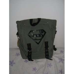  superman back packBlack Logo 