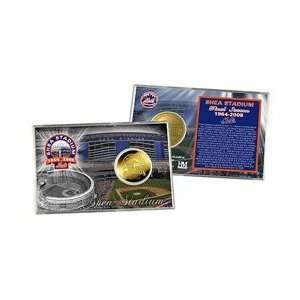  New York Mets Shea Stadium Final Season 24KT Gold Coin 
