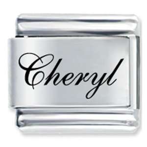  Edwardian Script Font Name Cheryl Italian Charm Pugster Jewelry